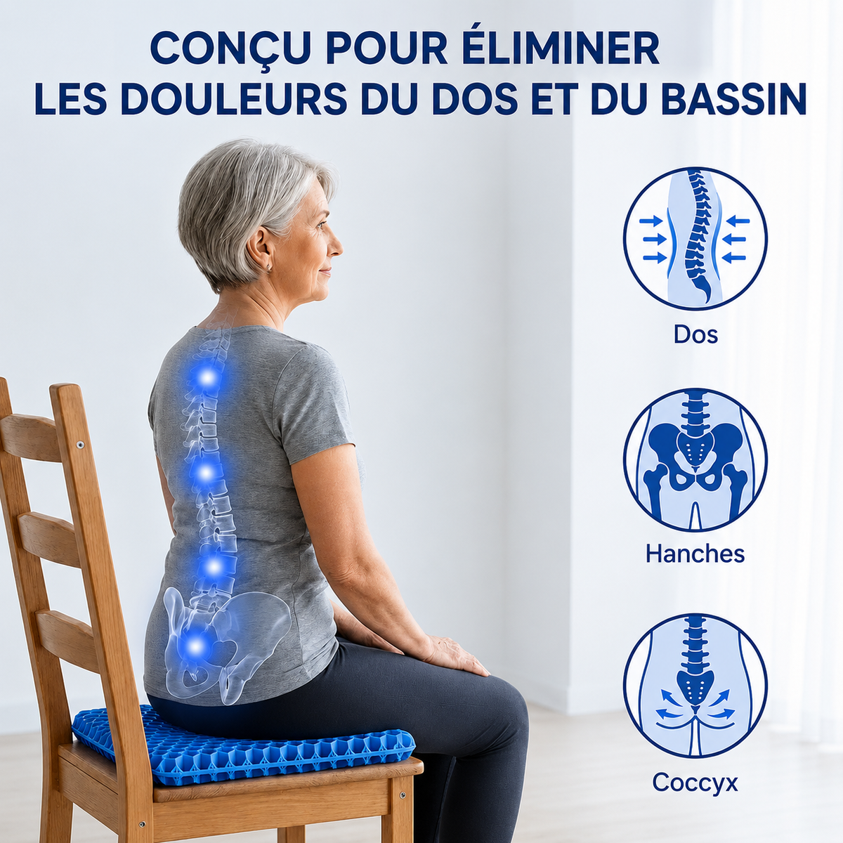 Retrouvez le plaisir de rester assis.